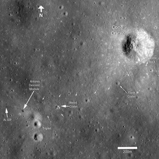 Rastro del Apolo 14